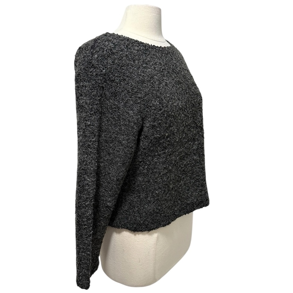 CLIO 80s 90s Vintage Boucle/Nubby Wool Blend Knit Textured Sweater Medium NWOT - Picture 2 of 13